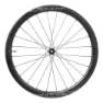 Miche Graff Aero Carbon Cl Disc Tubeless Gravel-laufradsatz, Black, 12 x 100/12 x 142mm, Shimano/Sram HG