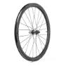Miche Graff Aero Carbon Cl Disc Tubeless Gravel-laufradsatz, Black, 12 x 100/12 x 142mm, Shimano/Sram HG