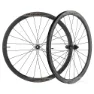 Miche Graff Route 700c Disc Tubeless Rennrad Laufradsatz, Black, 12 x 100 / 12 x 142mm, Shimano Micro Spline