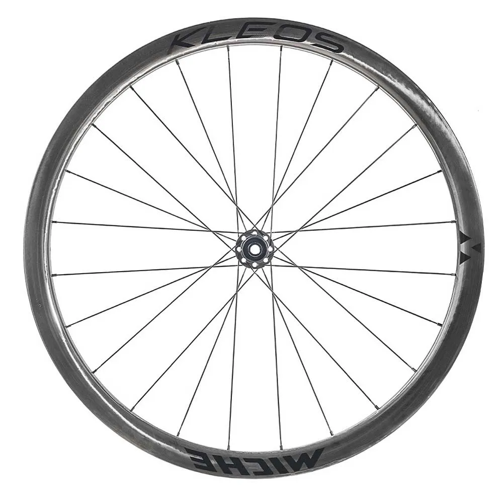 Miche Kleos 36 Mm Cl Disc Tubeless Rennrad-vorderrad, Black, 12 x 100mm, Ruota anteriore KLEOS 36mm Miche Kleos 36 Mm Cl Disc Tubeless Rennrad-vorderrad, Black, 12 x 100mm, Ruota anteriore KLEOS 36mm