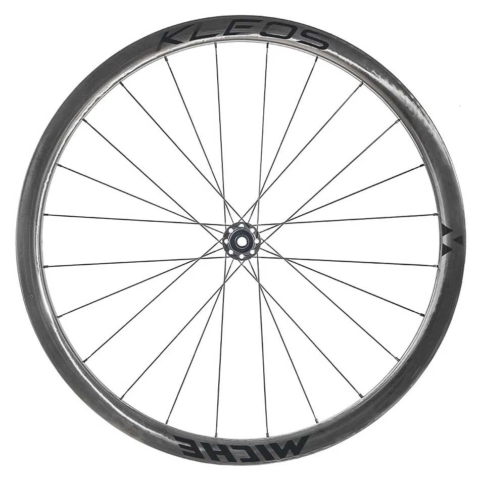 Miche Kleos Dx 36-36 Cl Disc Tubeless Rennrad Laufradsatz, Black, 12 x 100 / 12 x 142mm, Shimano/Sram HG