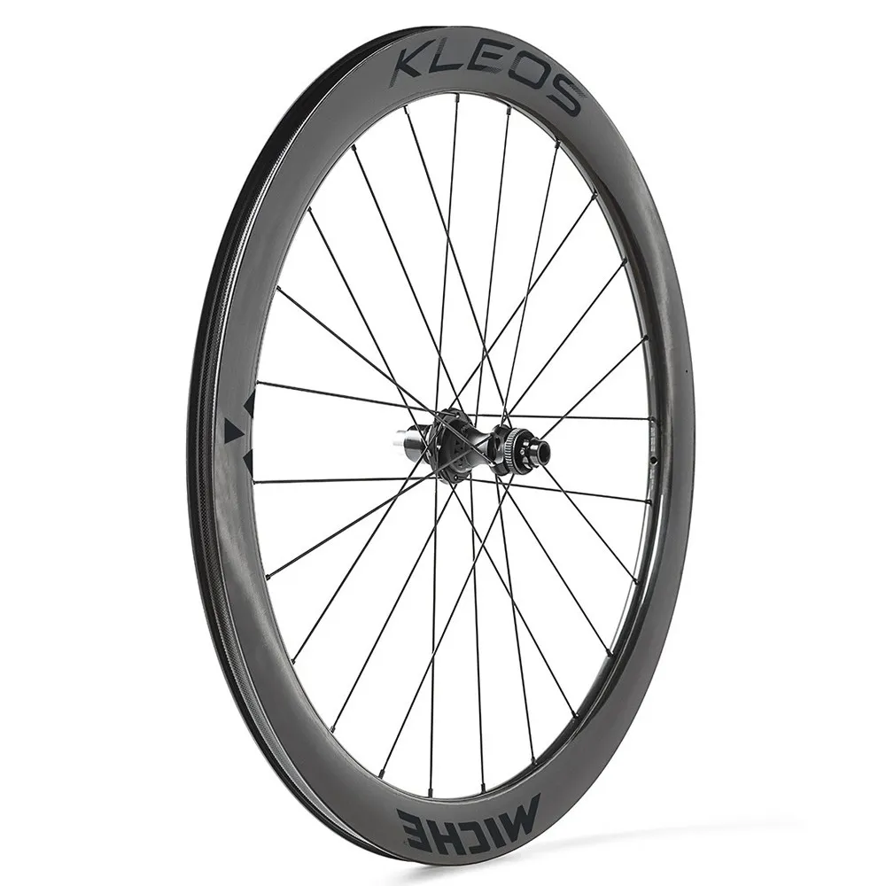 Miche Kleos Dx 50-50 Cl Disc Tubeless Rennrad Laufradsatz, Black, 12 x 100 / 12 x 142mm, Shimano/Sram HG Miche Kleos Dx 50-50 Cl Disc Tubeless Rennrad Laufradsatz, Black, 12 x 100 / 12 x 142mm, Shimano/Sram HG