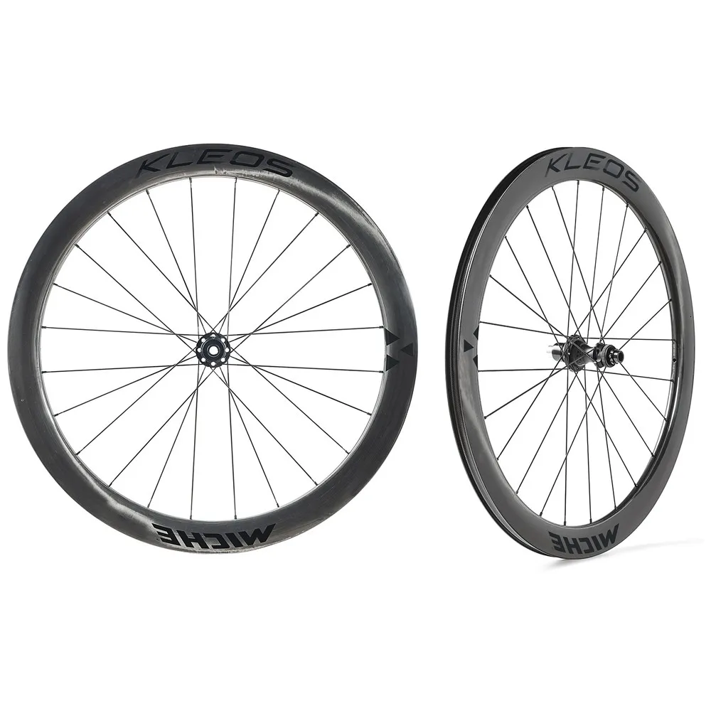 Miche Kleos Dx 50-50 Cl Disc Tubeless Rennrad Laufradsatz, Black, 12 x 100 / 12 x 142mm, Shimano/Sram HG Miche Kleos Dx 50-50 Cl Disc Tubeless Rennrad Laufradsatz, Black, 12 x 100 / 12 x 142mm, Shimano/Sram HG