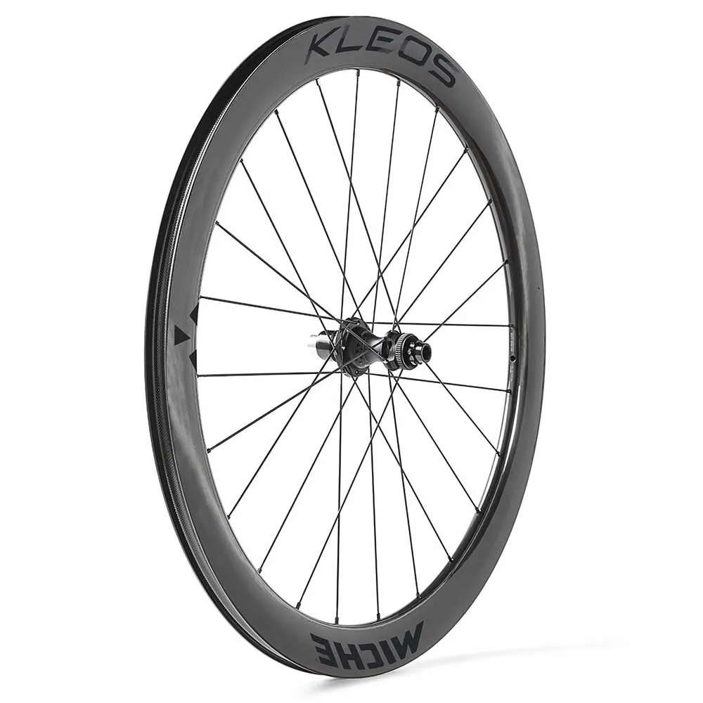 Miche Kleos Dx 50-50 Cl Disc Tubeless Rennrad Laufradsatz, Black, 12 x 100 / 12 x 142mm, Shimano/Sram HG Miche Kleos Dx 50-50 Cl Disc Tubeless Rennrad Laufradsatz, Black, 12 x 100 / 12 x 142mm, Shimano/Sram HG