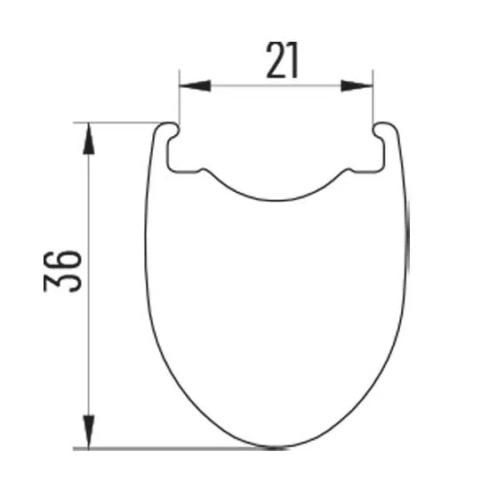 Miche Kleos Rd 36 Mm Tubeless Rennrad Laufradsatz Miche Kleos Rd 36 Mm Tubeless Rennrad Laufradsatz