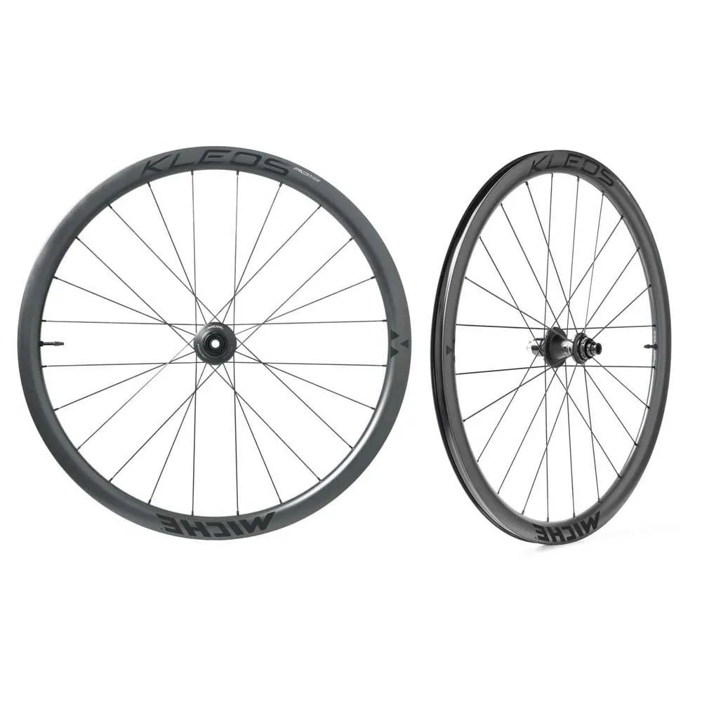 Miche Kleos Rd 36 Mm Tubeless Rennrad Laufradsatz Miche Kleos Rd 36 Mm Tubeless Rennrad Laufradsatz