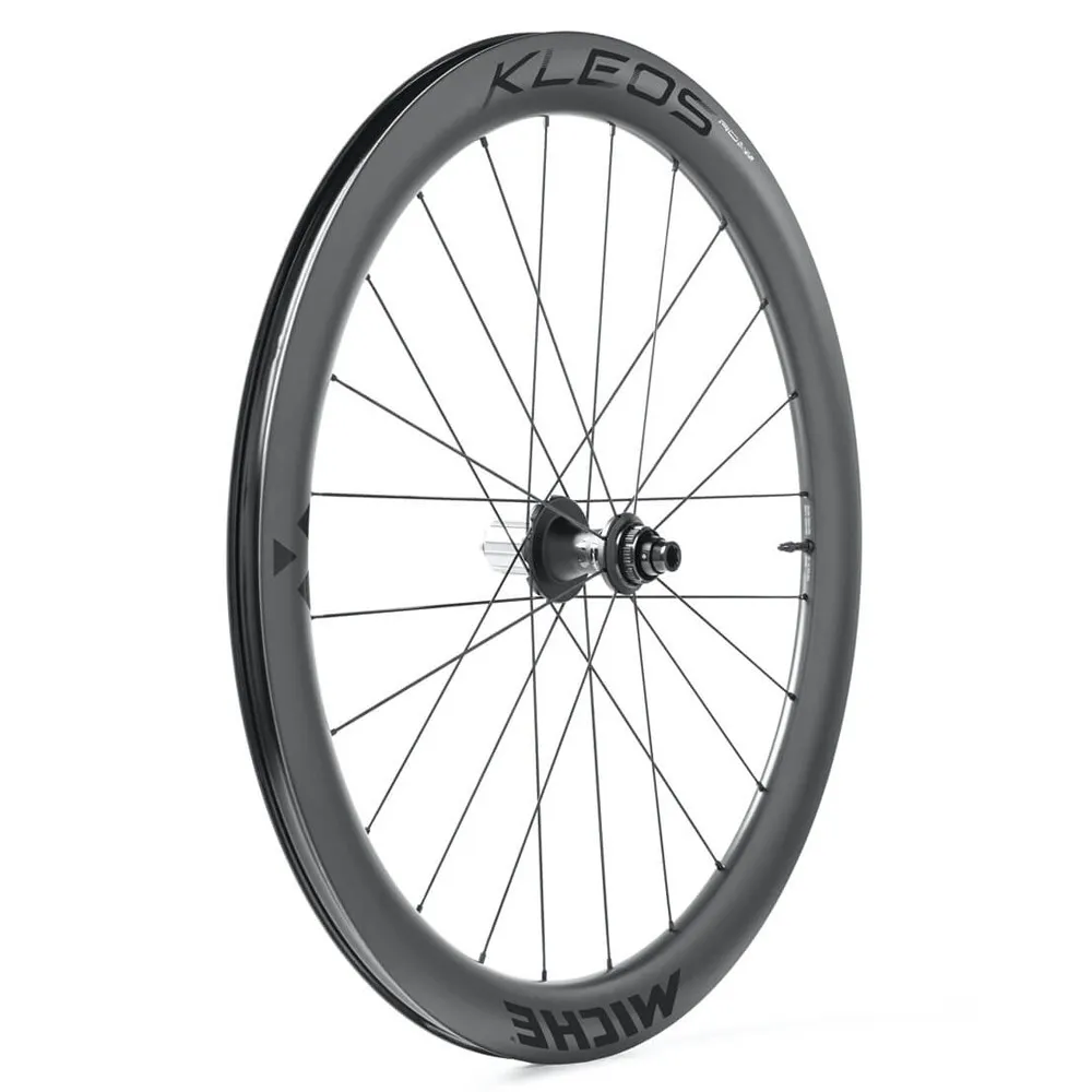 Miche Kleos Rd 50 Mm Tubeless Rennrad Laufradsatz, Black, 12 x 100/12 x 142mm, Campagnolo N3W Miche Kleos Rd 50 Mm Tubeless Rennrad Laufradsatz, Black, 12 x 100/12 x 142mm, Campagnolo N3W