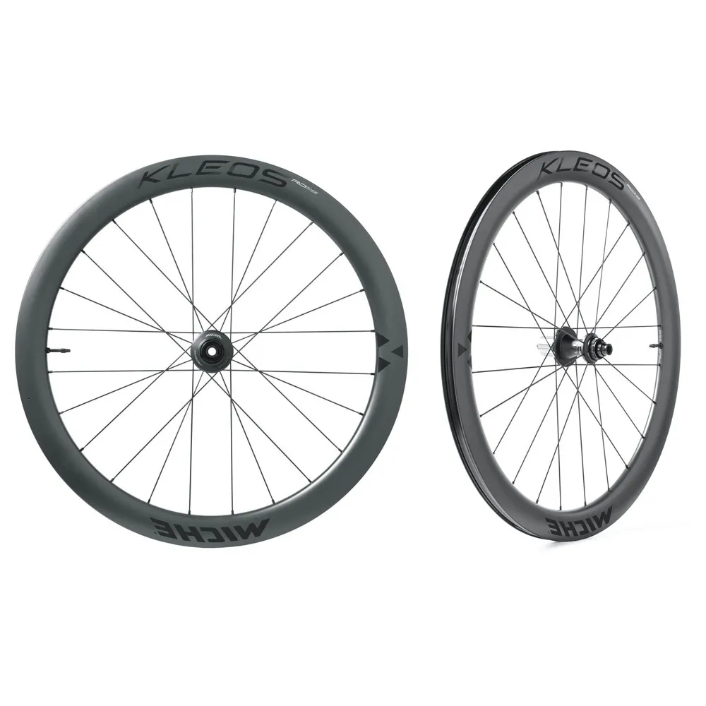 Miche Kleos Rd 50 Mm Tubeless Rennrad Laufradsatz, Black, 12 x 100/12 x 142mm, Campagnolo N3W Miche Kleos Rd 50 Mm Tubeless Rennrad Laufradsatz, Black, 12 x 100/12 x 142mm, Campagnolo N3W