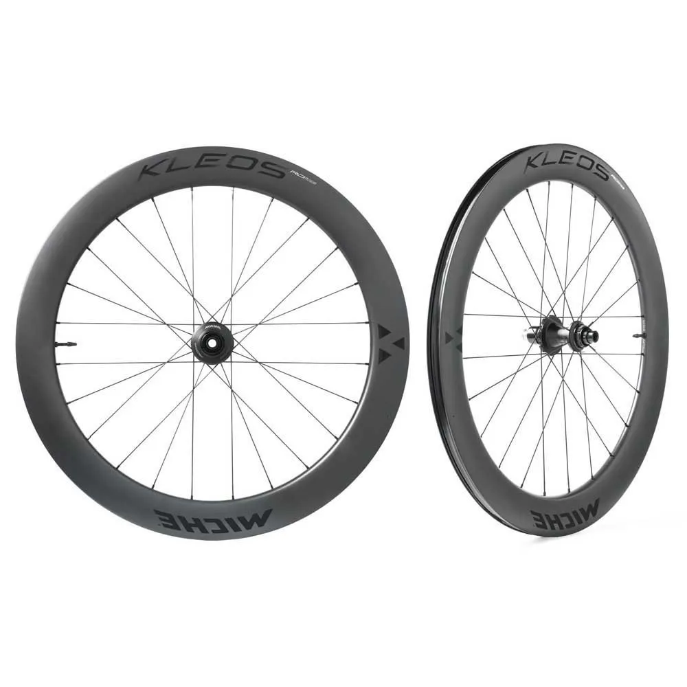 Miche Kleos Rd 62 28´´ 700c Cl Disc Tubeless Rennrad Laufradsatz Miche Kleos Rd 62 28´´ 700c Cl Disc Tubeless Rennrad Laufradsatz