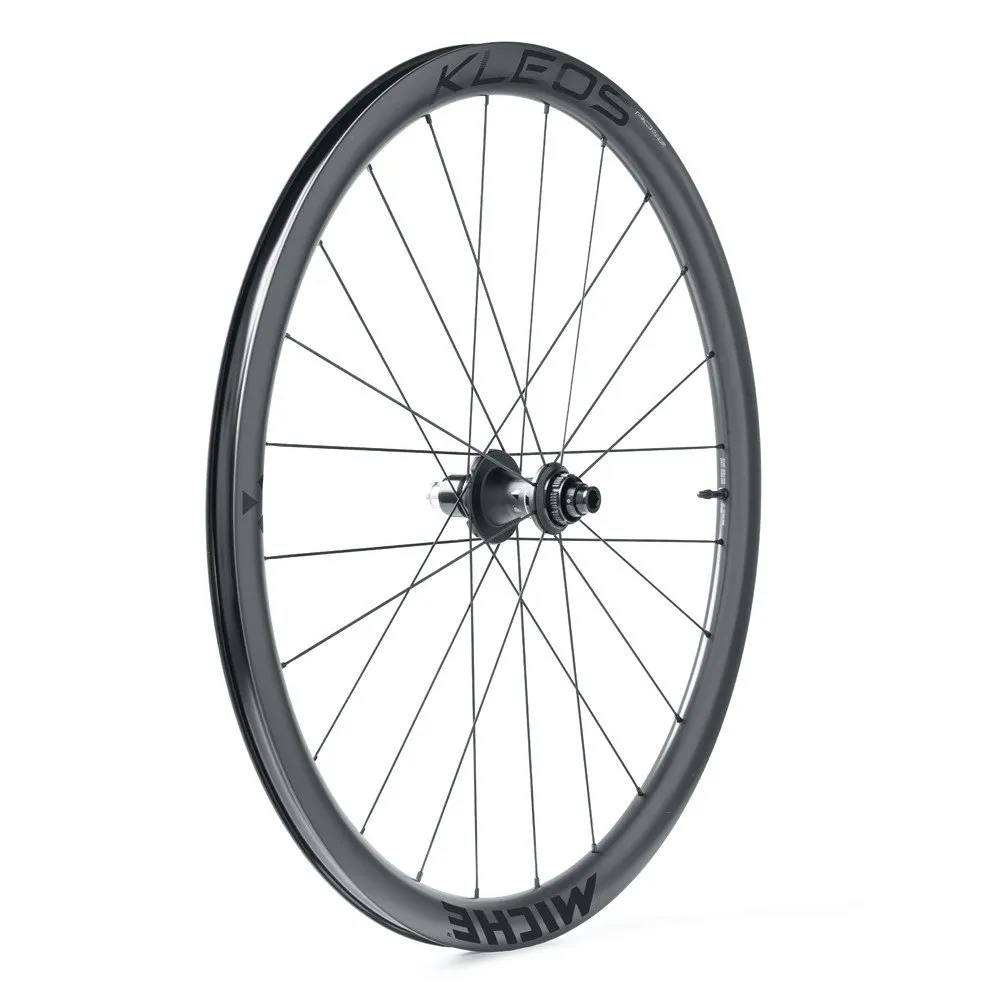 Miche Kleos Rd Dx 36-36 Cl Disc Tubeless Rennrad Laufradsatz, Black, 12 x 100 / 12 x 142mm, Shimano/Sram HG Miche Kleos Rd Dx 36-36 Cl Disc Tubeless Rennrad Laufradsatz, Black, 12 x 100 / 12 x 142mm, Shimano/Sram HG