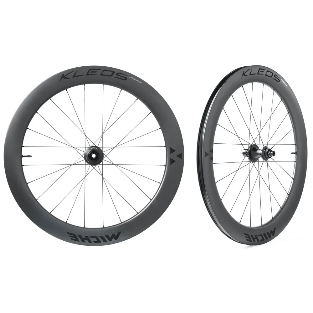 Miche Kleos Rd Dx 62 Team Edition Cl Disc Tubeless Rennrad Laufradsatz Miche Kleos Rd Dx 62 Team Edition Cl Disc Tubeless Rennrad Laufradsatz