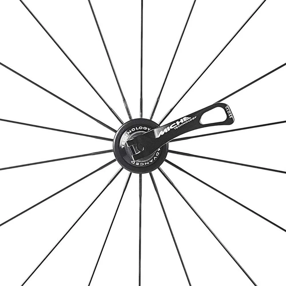 Miche Neon Rennrad Laufradsatz, Black / grey, 9 x 100 / 10 x 120mm, Shimano/Sram HG Miche Neon Rennrad Laufradsatz, Black / grey, 9 x 100 / 10 x 120mm, Shimano/Sram HG