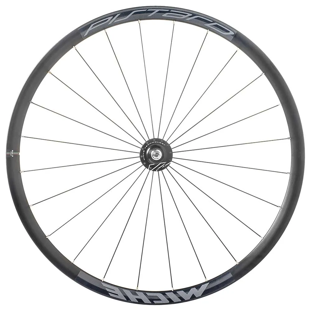 Miche Pistard Tubular Vorderrad, Black, 9 x 100mm