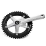 Miche Primato Pista Kettenblatt, Black / silver, 47t