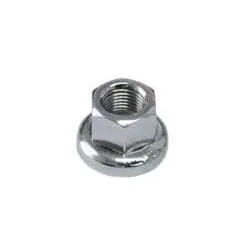 Miche Radmuttern für Vorderradnabe 9x1 Unisex, silber, TU