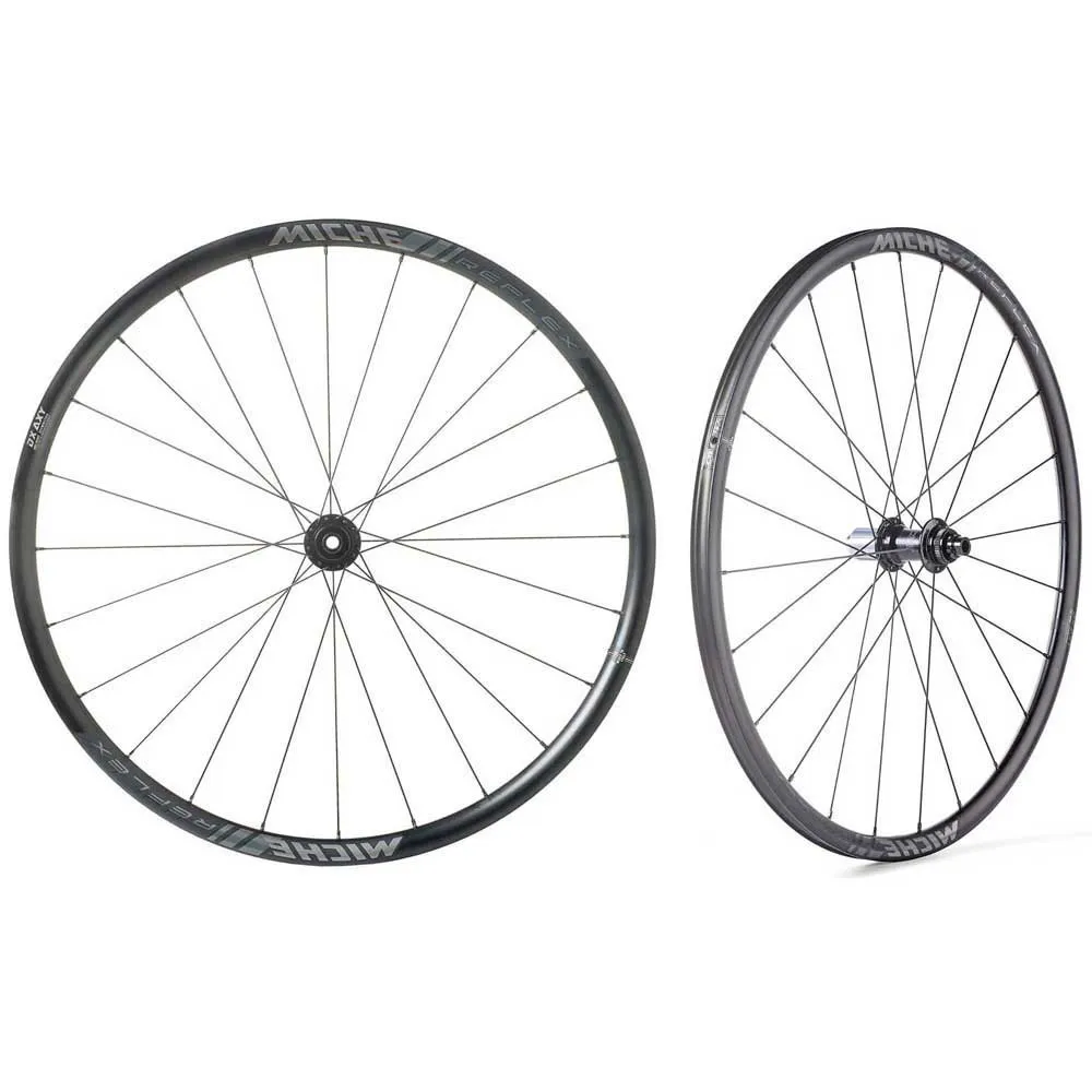 Miche Reflex Dx 700 Tubeless Rennrad Laufradsatz, Black, 12 x 100 / 12 x 142mm, Shimano/Sram HG Miche Reflex Dx 700 Tubeless Rennrad Laufradsatz, Black, 12 x 100 / 12 x 142mm, Shimano/Sram HG