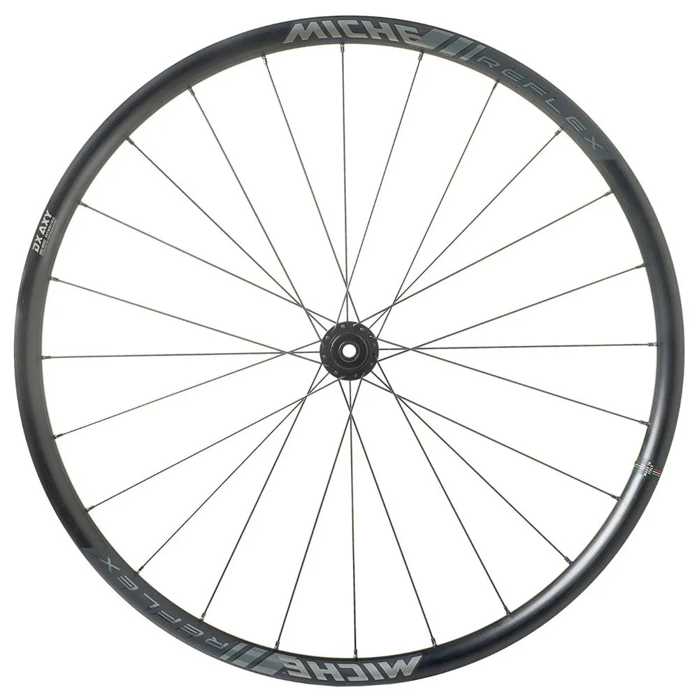 Miche Reflex Dx Disc Laufradsatz, Black, 12 x 100 / 12 x 142mm, Shimano/Sram HG Miche Reflex Dx Disc Laufradsatz, Black, 12 x 100 / 12 x 142mm, Shimano/Sram HG