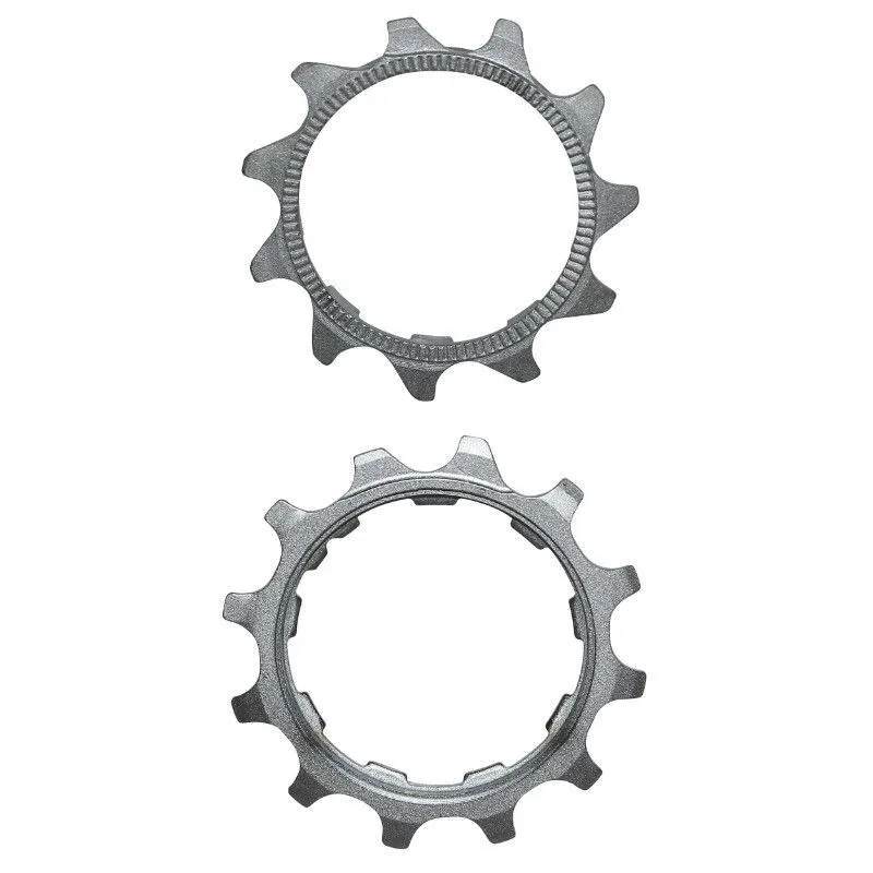 Miche Ritzel Fahrradabfahrt geliefert mit 12 Zähnen in 2. Position Shimano 10V Unisex, silber, 11-12t
