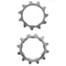 Miche Ritzel Fahrradabfahrt geliefert mit 12 Zähnen in 2. Position Shimano 10V Unisex, silber, 11-12t