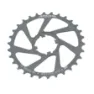Miche Ritzel letzte Position Aluminium Campagnolo 10V/9V 7075 T6 Unisex, grau, 30t