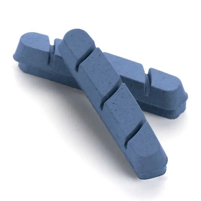 Miche Shimano Carbon Felgenbremsbeläge 4 Einheiten, Blue, One Size Miche Shimano Carbon Felgenbremsbeläge 4 Einheiten, Blue, One Size