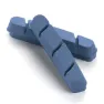 Miche Shimano Carbon Felgenbremsbeläge 4 Einheiten, Blue, One Size