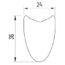 Miche Supertype 336t Dx Cl Disc Tubular Rennrad Laufradsatz