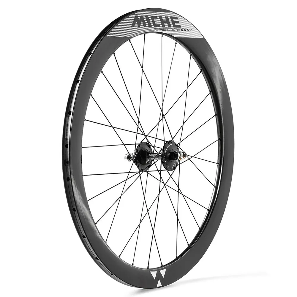 Miche Supertype 550 T Pista Rennrad Laufradsatz, Black, 9 x 100/ 10 x 120mm, 1s Miche Supertype 550 T Pista Rennrad Laufradsatz, Black, 9 x 100/ 10 x 120mm, 1s