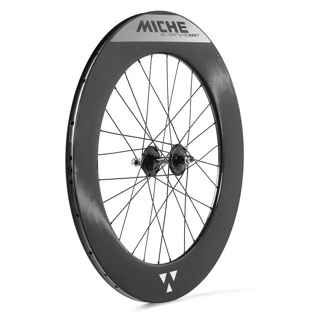 Miche Supertype Pista 888t 28´´ Disc Rennrad Laufradsatz, Black, 9 x 100 / 10 x 120mm, Shimano/Sram HG Miche Supertype Pista 888t 28´´ Disc Rennrad Laufradsatz, Black, 9 x 100 / 10 x 120mm, Shimano/Sram HG