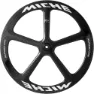 Miche Supertype Spx 5 Dx Cl Disc Tubular Rennrad-vorderrad, Black, 12 x 100mm