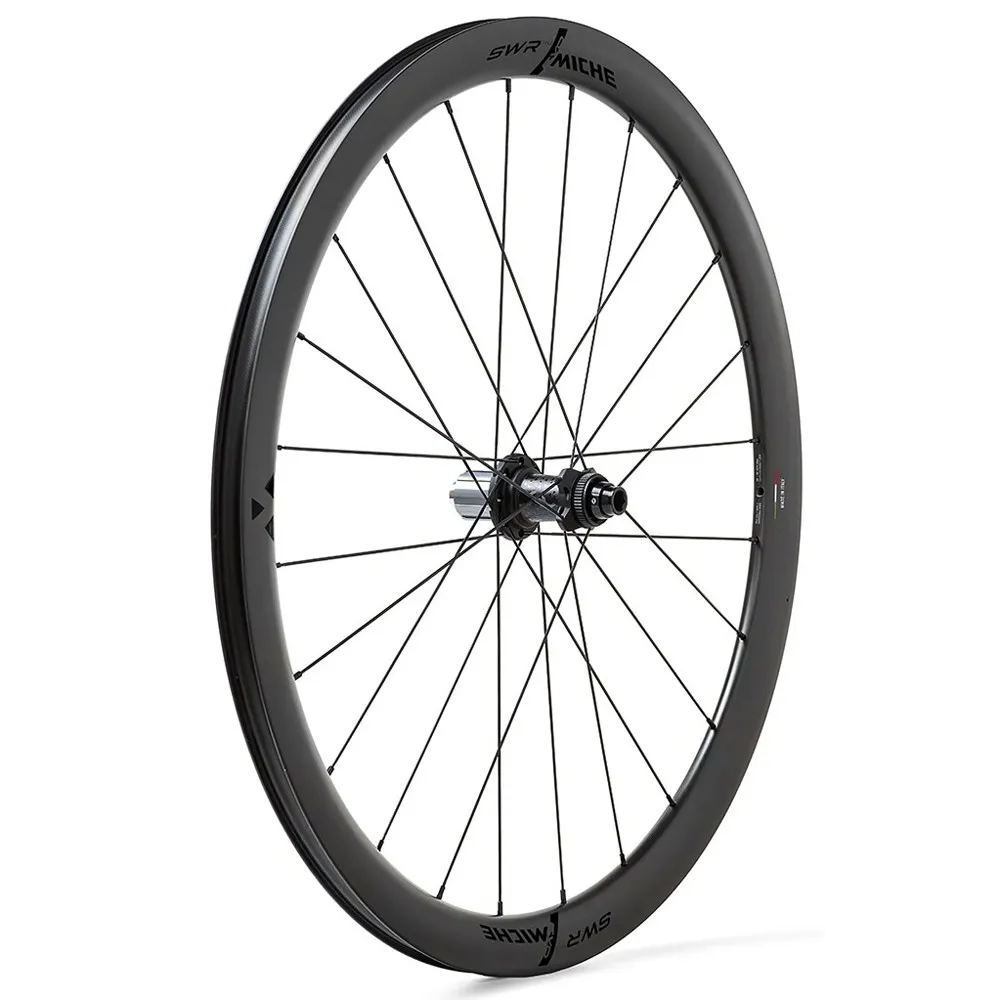 Miche Swr Evo 40 Mm Cl Disc Rennrad Laufradsatz, Black, 12 x 100/12 x 142mm, Sram XDR Miche Swr Evo 40 Mm Cl Disc Rennrad Laufradsatz, Black, 12 x 100/12 x 142mm, Sram XDR