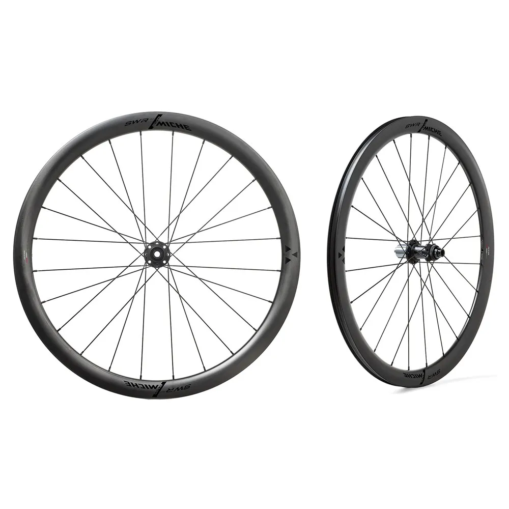 Miche Swr Evo 40 Mm Cl Disc Rennrad Laufradsatz, Black, 12 x 100/12 x 142mm, Sram XDR Miche Swr Evo 40 Mm Cl Disc Rennrad Laufradsatz, Black, 12 x 100/12 x 142mm, Sram XDR