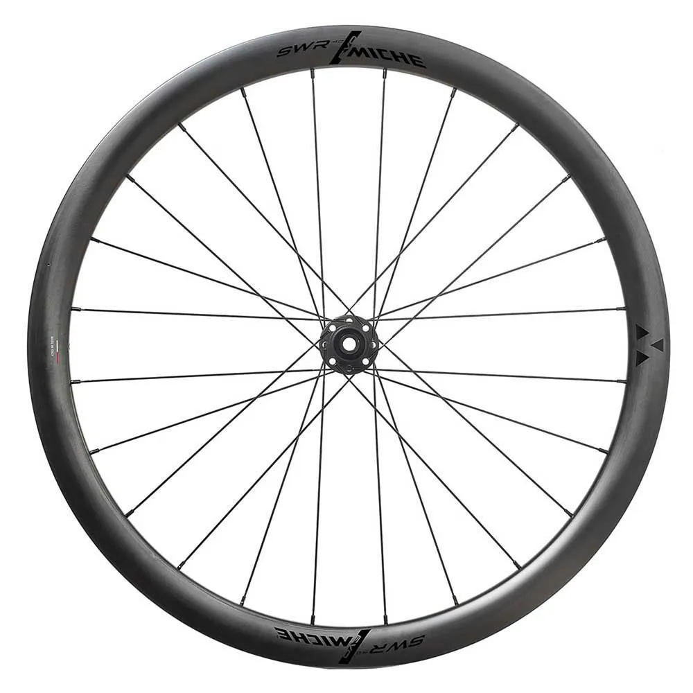 Miche Swr Evo 40 Mm Cl Disc Tubeless Rennrad Laufradsatz, Black, 12 x 100/12 x 142mm, Sram XDR Miche Swr Evo 40 Mm Cl Disc Tubeless Rennrad Laufradsatz, Black, 12 x 100/12 x 142mm, Sram XDR