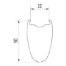 Miche Swr Evo 50 Cl Disc Tubeless Rennrad Laufradsatz