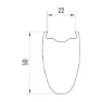 Miche Swr Evo 50 Mm Cl Disc Rennrad Laufradsatz