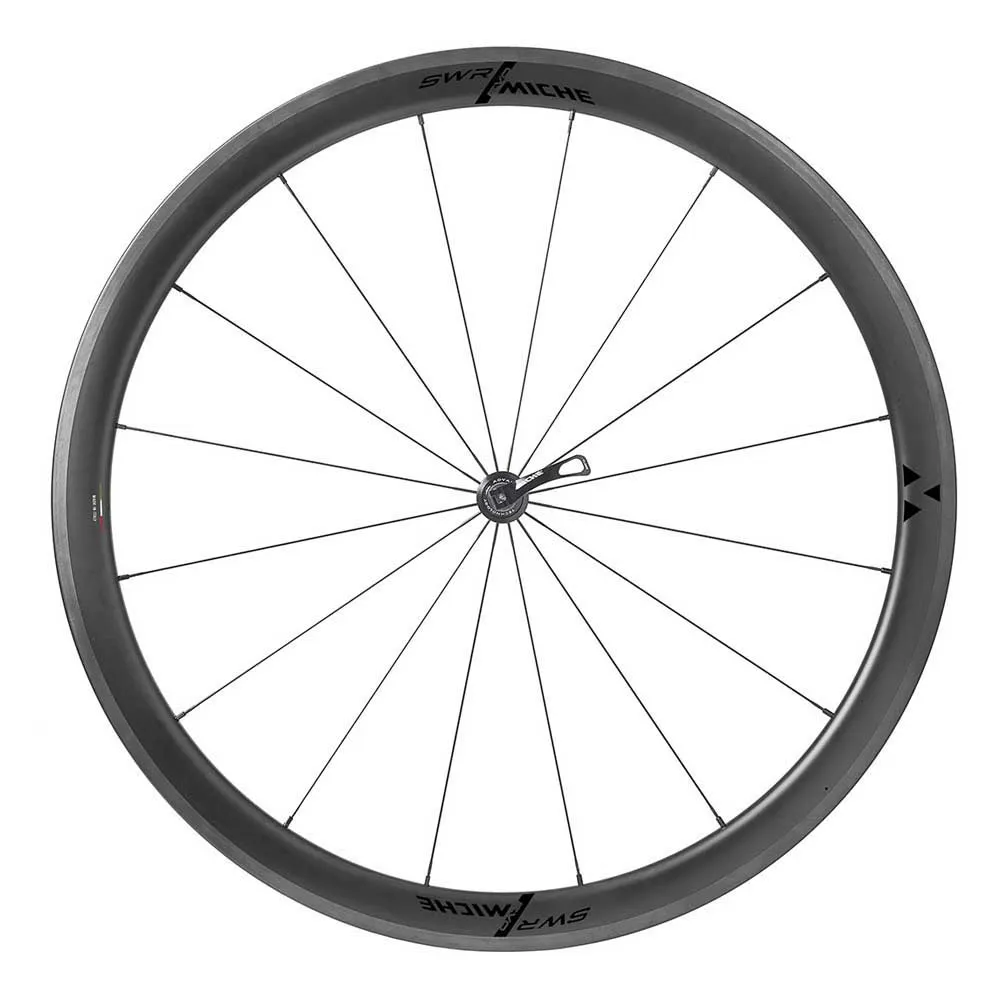 Miche Swr Rim 38 Tubeless Rennrad Laufradsatz, Black, 9 x 100/10 x 130mm, Shimano/Sram HG Miche Swr Rim 38 Tubeless Rennrad Laufradsatz, Black, 9 x 100/10 x 130mm, Shimano/Sram HG