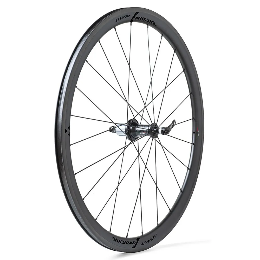 Miche Swr Rim Rennrad Laufradsatz, Black, 9 x 100/10 x 130mm, Shimano/Sram HG Miche Swr Rim Rennrad Laufradsatz, Black, 9 x 100/10 x 130mm, Shimano/Sram HG