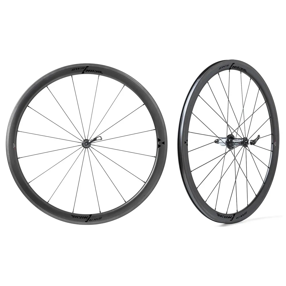 Miche Swr Rim Rennrad Laufradsatz, Black, 9 x 100/10 x 130mm, Shimano/Sram HG Miche Swr Rim Rennrad Laufradsatz, Black, 9 x 100/10 x 130mm, Shimano/Sram HG