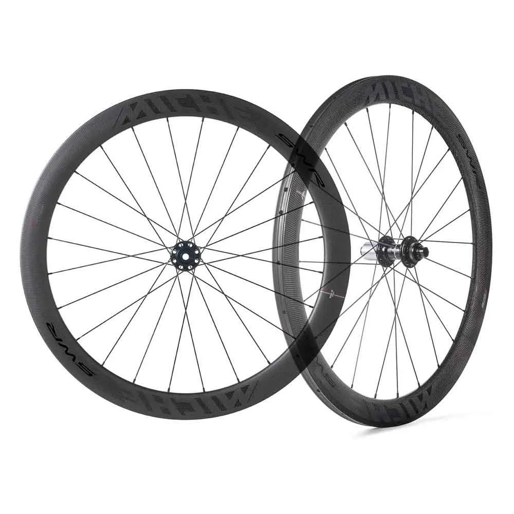 Miche Swr T 50 Dx Disc Rennrad Laufradsatz, Black, 12 x 100 / 12 x 142mm, Shimano/Sram HG Miche Swr T 50 Dx Disc Rennrad Laufradsatz, Black, 12 x 100 / 12 x 142mm, Shimano/Sram HG