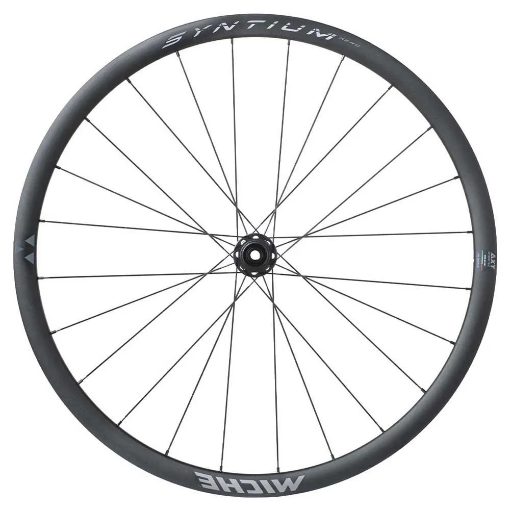 Miche Syntium Aero 28´´ 700c Cl Disc Tubeless Rennrad Laufradsatz Miche Syntium Aero 28´´ 700c Cl Disc Tubeless Rennrad Laufradsatz