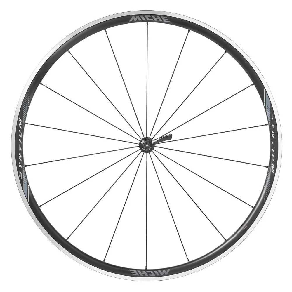 Miche Syntium Pro Rennrad Laufradsatz, Black, 9 x 100 / 10 x 130mm, Shimano/Sram HG