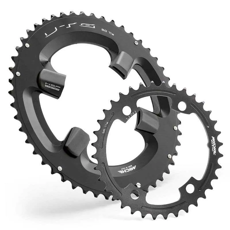 Miche Utg Ultegra 6800 Kettenblatt, Black, 50-34t Miche Utg Ultegra 6800 Kettenblatt, Black, 50-34t