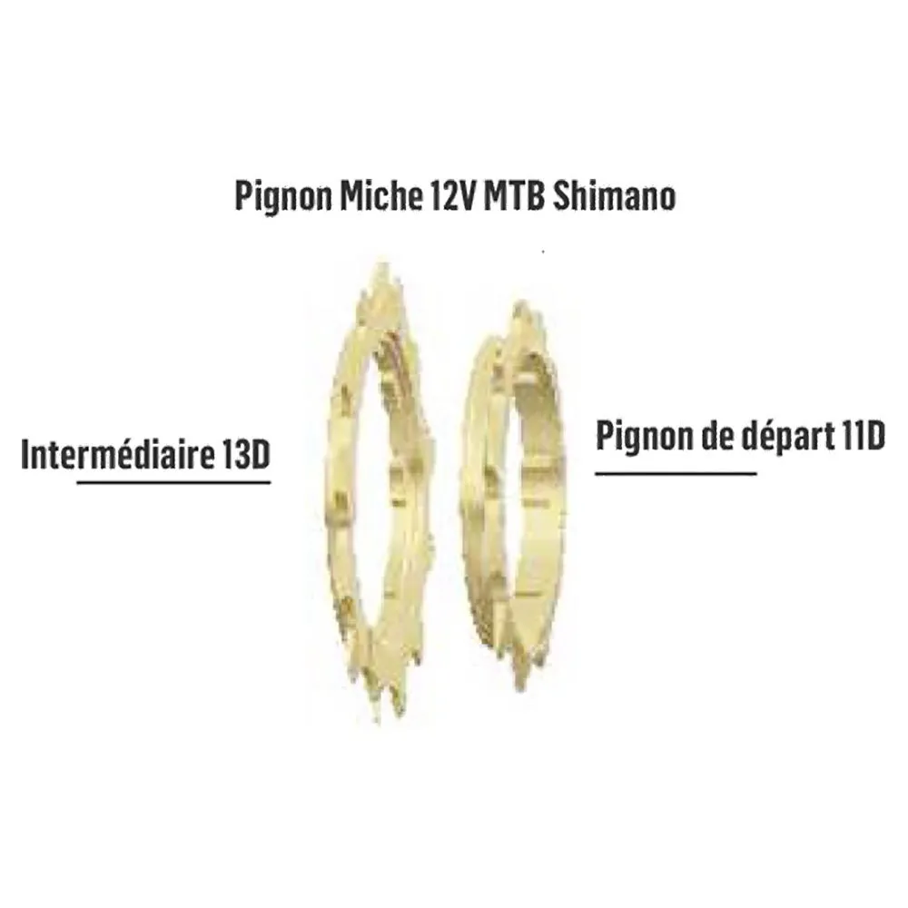 Miche Xm 12-11s Ritzel, Silver, 11t Miche Xm 12-11s Ritzel, Silver, 11t
