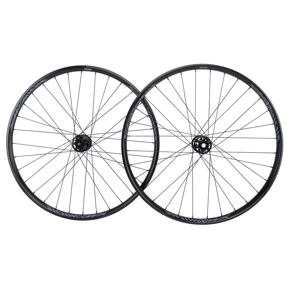 Miche Xm-h 30 27.5´´ Disc Mtb-laufradsatz, Black, 15 x 110 / 12 x 148, Shimano/Sram HG Miche Xm-h 30 27.5´´ Disc Mtb-laufradsatz, Black, 15 x 110 / 12 x 148, Shimano/Sram HG