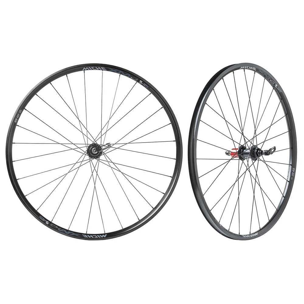 Miche Xm45 Axy 27.5´´ Cl Disc Qr Tubeless Mtb-laufradsatz, Black, 9 x 100 / 9 x 135mm, Shimano/Sram HG Miche Xm45 Axy 27.5´´ Cl Disc Qr Tubeless Mtb-laufradsatz, Black, 9 x 100 / 9 x 135mm, Shimano/Sram HG