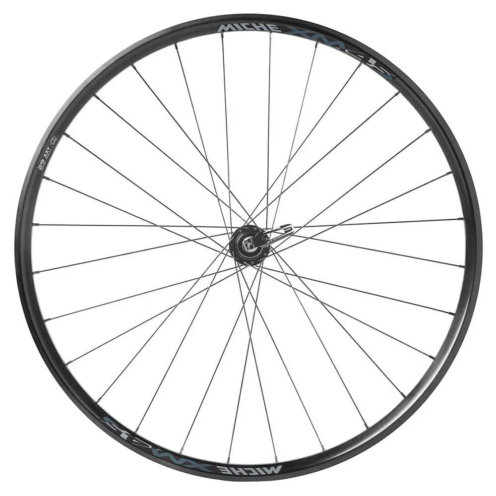 Miche Xm45 Axy 27.5´´ Cl Disc Qr Tubeless Mtb-laufradsatz, Black, 9 x 100 / 9 x 135mm, Shimano/Sram HG Miche Xm45 Axy 27.5´´ Cl Disc Qr Tubeless Mtb-laufradsatz, Black, 9 x 100 / 9 x 135mm, Shimano/Sram HG