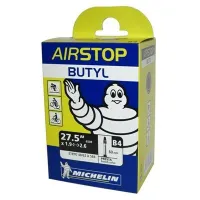 Michelin Fahrradschlauch Schraderventil B4 Air Stop 27.5 34 mm (48/62-584) Unisex Michelin Fahrradschlauch Schraderventil B4 Air Stop 27.5 34 mm (48/62-584) Unisex