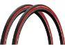 Michelin Lithion 3 28" Faltreifen 2er-Set, Rot, 25-622 (700 x 25C)