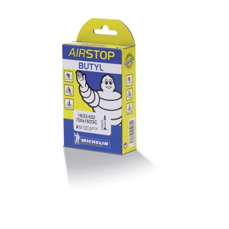Michelin Luftkammer Presta-Ventil Confort 600-24A Unisex, gelb, TU