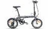 Micro E-Bike - Faltrad , Grau, Unisize